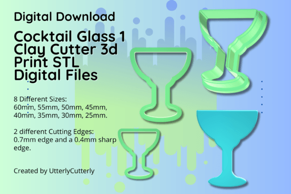 Clay Cutter STL File Cocktail Glass: A Practical Guide to Digital Downloads