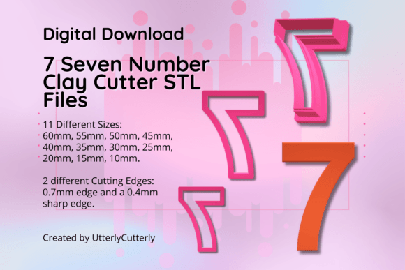 Clay Cutter STL File Number Seven 7: Integrating Digital Fabrication into Creative Workflows