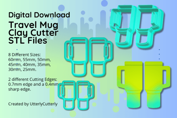 Discover the Versatility of Wine Glass Clay Cutters with STL Files