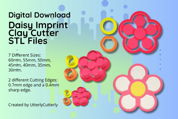 Enhancing Creativity with the Clay Cutter STL File Summer Daisy Insert