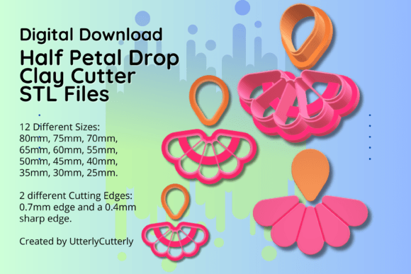 Explore Creative Designs with Half Petal Drop Combo