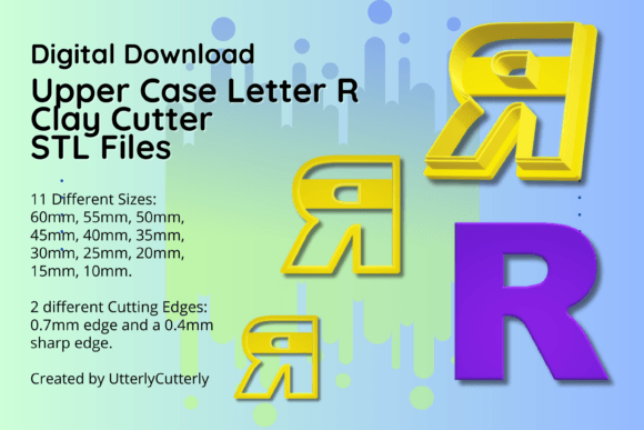 Explore Creative Possibilities with Letter R Cutters