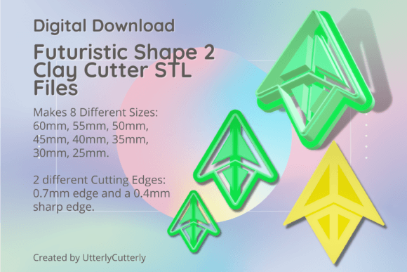 Explore Creativity with Futuristic Shape 2 Cutters