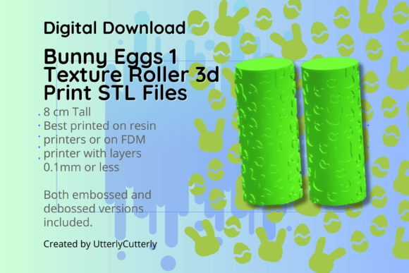 Exploring the Easter Bunny Egg 1 Texture Roller, Digital: A Versatile Tool for Creative Projects