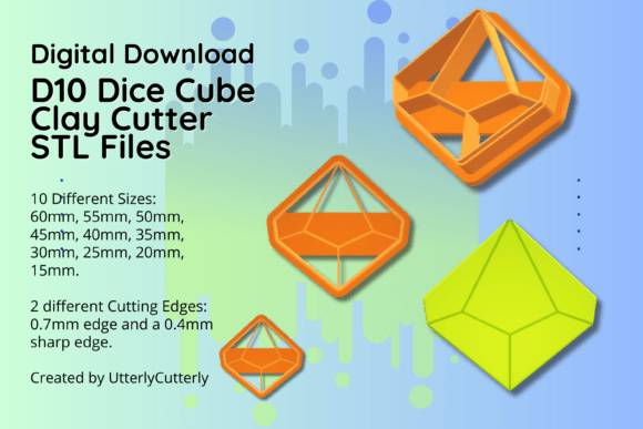 Unlocking Creativity with the Clay Cutter STL File D10 Dice: A Versatile Tool for Crafters and Entrepreneurs